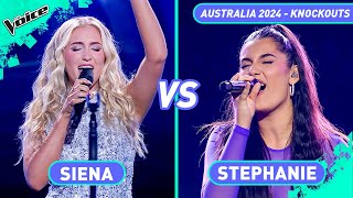 Siena amp Stephanie Full Knockouts Performances  The Voice Australia 2024 [upl. by Shepherd]