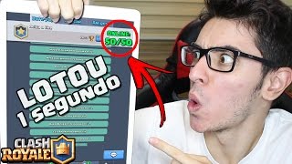 COMO LOTAR UM CLÃ EM APENAS 1 SEGUNDO NO CLASH ROYALE [upl. by Anirual]