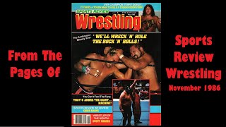 Sports Review Wrestling  November 1986 [upl. by Roby]