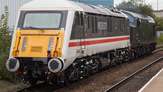 89001 “Avocet” returns to the rails Plus other rare movements through Loughborough 15824 [upl. by Yren]