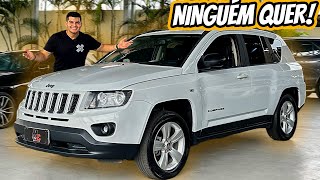 Jeep Compass Sport 2015  Carrão americano super confortável mas ESQUECIDO [upl. by Lynad]