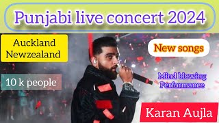 Punjabi Live Concert In New Zealand 2024  Spark Arena Auckland  Karan Aujla  karanaujla [upl. by Ynnavoeg]