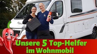 Nützliches Zubehör fürs Wohnmobil 😃 Was wir gerne dabei haben in unserem Weinsberg Pepper 45 [upl. by Trinetta280]