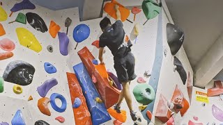 Gym Bouldering  Xiamen Fast Rock Climbing Gym [upl. by Beutner97]