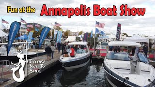 Annapolis Boat Show 2022 E170 [upl. by Viradis]