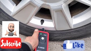 GMC Terrain Equinox como reprogramar sensores de las llantas TPMS Tire pressure monitor sensor [upl. by Tisman]