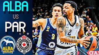 Alba Berlin  Partizan Belgrade  Full Game Highlights [upl. by Wong]