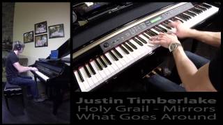 Justin Timberlake Medley  Holy Grail Mirrors What Goes Around  Alan Tripp Piano Cover [upl. by Hamlen415]