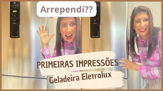 Primeiras impressões da geladeira ELETROLUX iB55S  Me arrependi [upl. by Yramanna627]