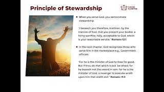 Principles of Work Stewardship [upl. by Symon]