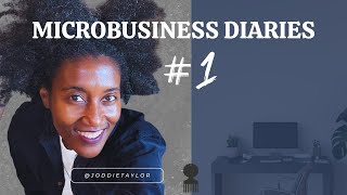 🌟Afro Check amp Study Room Wonders  Microbusiness Diaries 1  Joddie Taylor [upl. by Lubba]