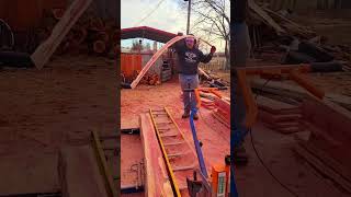 How thin can you mill with the pm14 chainsaw mill Take a look Ms660 clone stihl [upl. by Hachmin784]