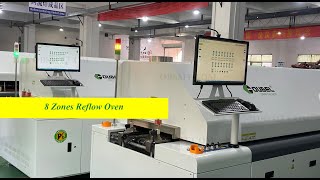 8 Zones Reflow OvenSMT Reflow OvenPCB Welding MachinePCB Soldering MachineOBSMTOUBEL GROUP [upl. by Baniez]