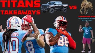 E15 Jaguars Prowling  Titans Takeaways nfl titans titansnation titanup nflfootball reaction [upl. by Ettenaj757]