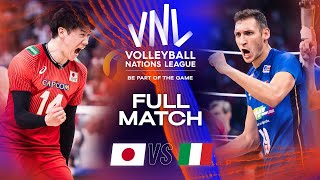 🇯🇵 JPN vs 🇮🇹 ITA  Bronze Medal Match  Mens VNL 2023  Full Match [upl. by Marston]