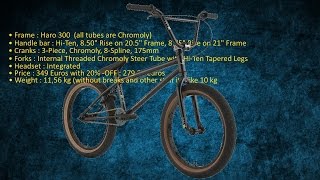 BMX  Haro 3001 2014 quick review HD [upl. by Dodd193]