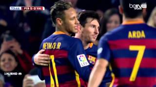 FC Barcelona vs Valencia 70 HD Highlights 3216 [upl. by Akemrehs]