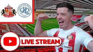 SUNDERLAND 00 QPR  LIVE REACTION [upl. by Yotal]