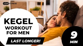 9 min Kegel Exercises for man Pelvic Floor Strengthening [upl. by Eittah]