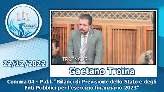 CGG 22122022  Comma 04  Gaetano Troina [upl. by Chickie]