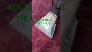 mattress cleaning carpetcleaning sofacleaning satisfying upholsterycleaning koltuk [upl. by Anawit578]