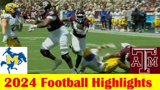 McNeese vs Texas AampM Football Game Highlights 9 7 2024 [upl. by Unni396]