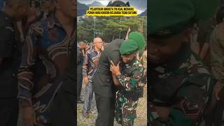 Terungkap Pelantikan Anggota TNI Ini Tidak Dihadiri Keluarga‼️🥹pelantikan tni komando papua [upl. by Akinimod]