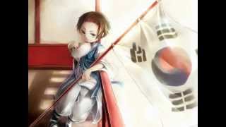 Hetalia  Himno de Corea del Sur  Anthem of South Korea  한국의 축가 [upl. by Zsazsa]