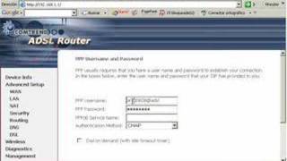 Router Comtrend CT 536 configuracion 20 megas de Jazztel [upl. by Fairweather]
