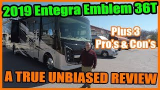 2019 Entegra Coach Emblem 36T  Class A with Bunk Beds [upl. by Carissa]