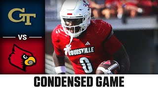 Louisville vs Georgia Tech Condensed Game  2024 ACC Football [upl. by Notserc306]