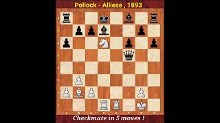 FIND THE CHECKMATE IN 5 MOVES [upl. by Yendahc]