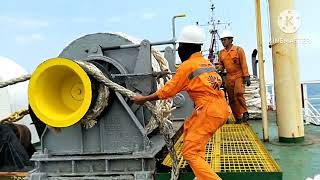 Proses Kapal Lepas Sandar  Unberthing dari Jetty Pertamina Tg Gerem [upl. by Kliber]