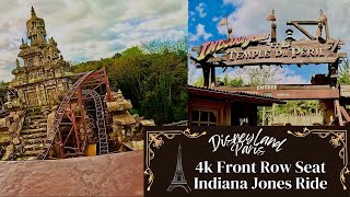 Full Ride POV Indiana Jones Ride I Disneyland Paris [upl. by Matilda]