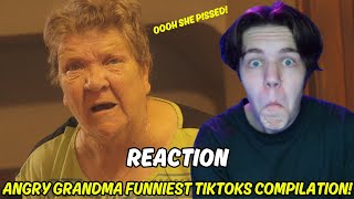 BOITASTIC REACTS to HILARIOUS ANGRY GRANDMA TIKTOKS [upl. by Ailaham]