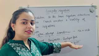 35 Complex Negations in French Part1  Meghna Sholqpurkar Jha [upl. by Fayola]