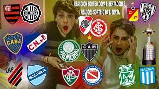 REACCIONES AL SORTEO DE LA COPA LIBERTADORES 2023 OCTAVOS DE FINAL  REAÇOES AO SORTEIO DA LIBERTA [upl. by Aivatnahs]