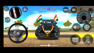 Thar wala game 2024 video black 😈Thar driving gameindian car simulator 3DAndroid gameplay [upl. by Resneps]