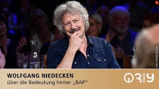 BAPTour und die Bedeutung von BAP  Wolfgang Niedecken bei 3nach9 [upl. by Micheal]