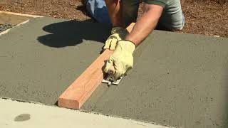 How to Pour amp Finish Concrete Hi Resolution [upl. by Dionis]