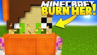 WE TRY TO SET PAT JEN amp POPULARMMOS on FIRE in MINECRAFT [upl. by Atteve173]