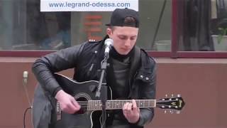 Одесса Дерибасовская музыкант  Odessa Deribasovskaya Street Musician [upl. by Meeharbi]