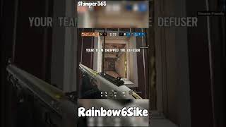 1 MILLION IQ Counter To Caveira interrogation  Rainbow Six Siege Vector Glare shorts [upl. by Namus]