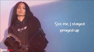 Ciara  Level Up  Lyrics Video [upl. by Ynaiffit]