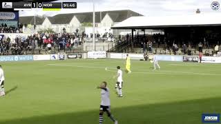 Ayr United v Greenock Morton [upl. by Ettezel]