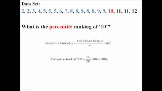 Percentiles and Quartiles [upl. by Rizzo]