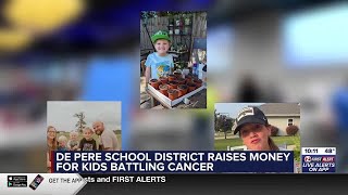 De Pere school districts teaming up to raise money for students battling cancer [upl. by Ahcire]