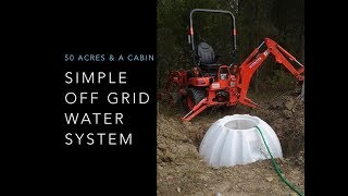 Off Grid Water System [upl. by Swords]