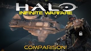 quotHalo 6 Infinite Warfarequot Games Comparison [upl. by Edee]