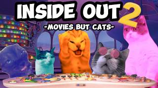 CAT MEME MOVIES INSIDE OUT 2 BUT CATS [upl. by Zadack10]